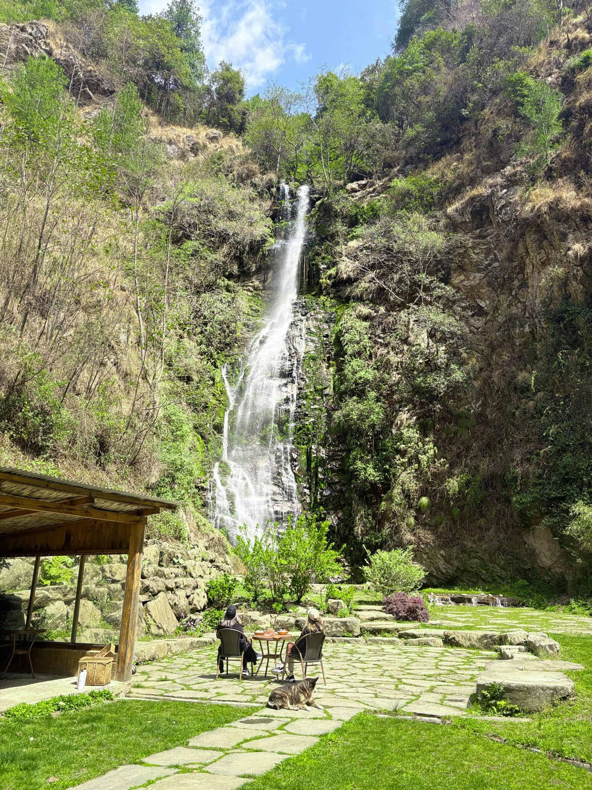 Discover Bhutan's Hidden Gem: Café by the Waterfall