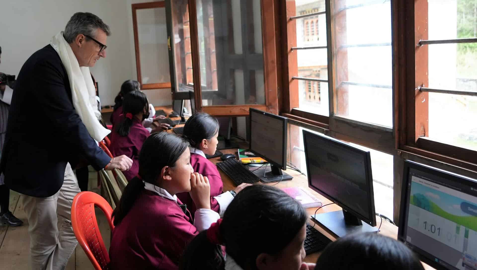Bridging Bhutan's Digital Divide in Schools
