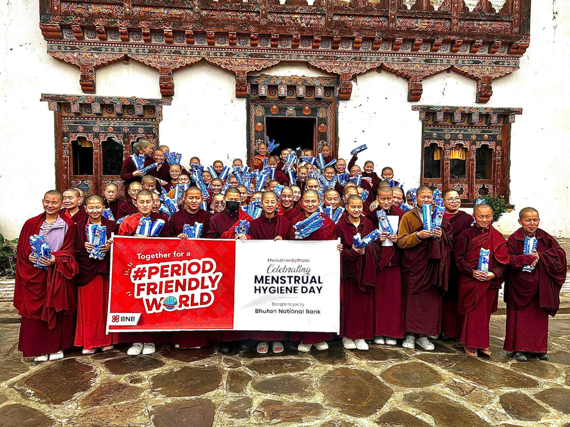 BNB Celebrates Menstrual Hygiene Day at Pemacholing