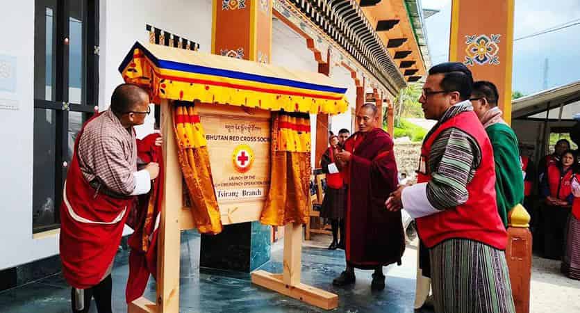 BRCS Unveils Tsirang's First Emergency Centre