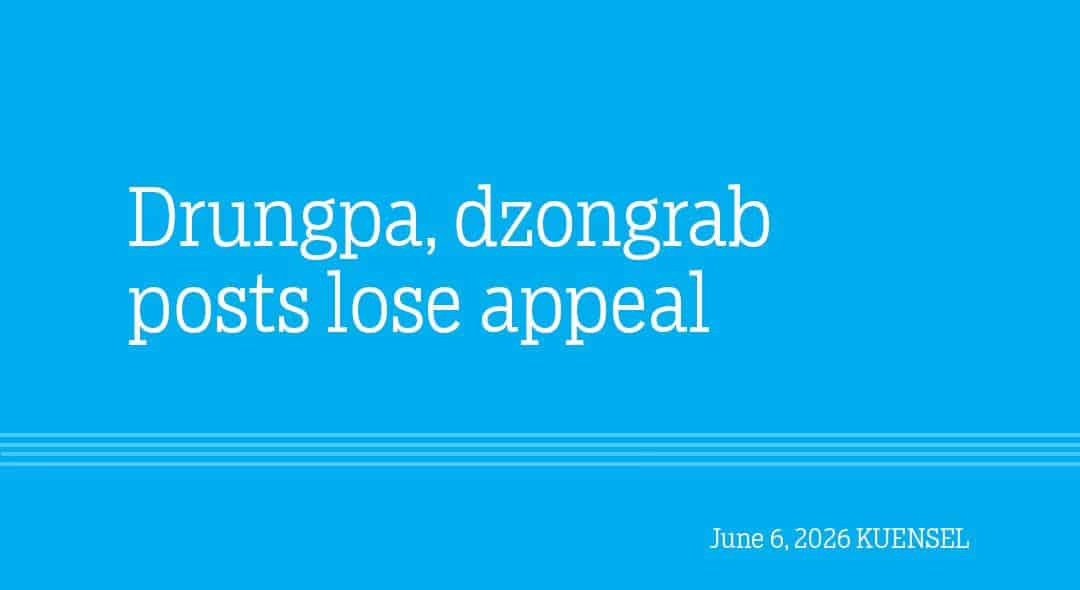 Why Drungpa, Dzongrab Roles Are Losing Their Appeal