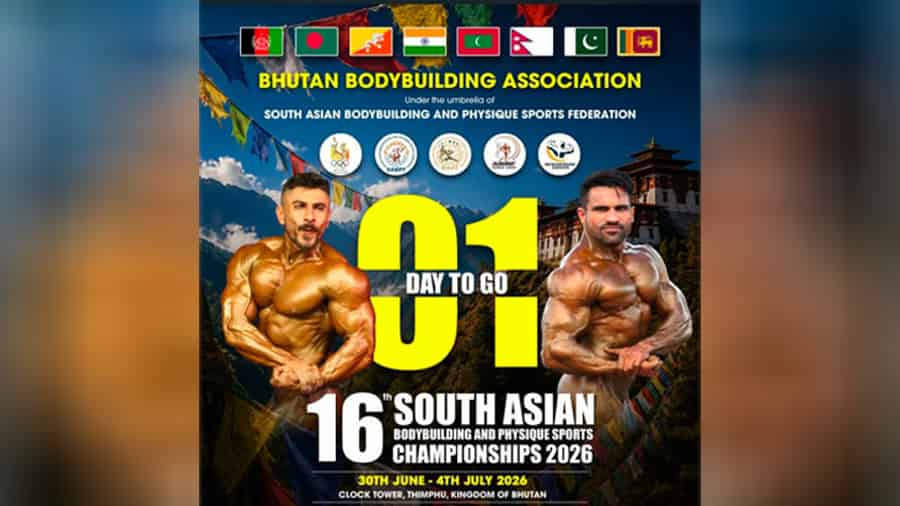 Thimphu Hosts 16th South Asian Bodybuilding Event