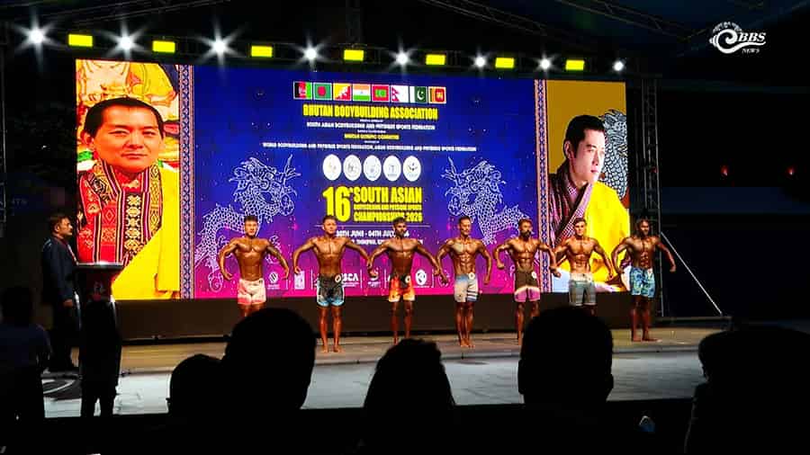 Bhutan Shines at Bodybuilding Championship