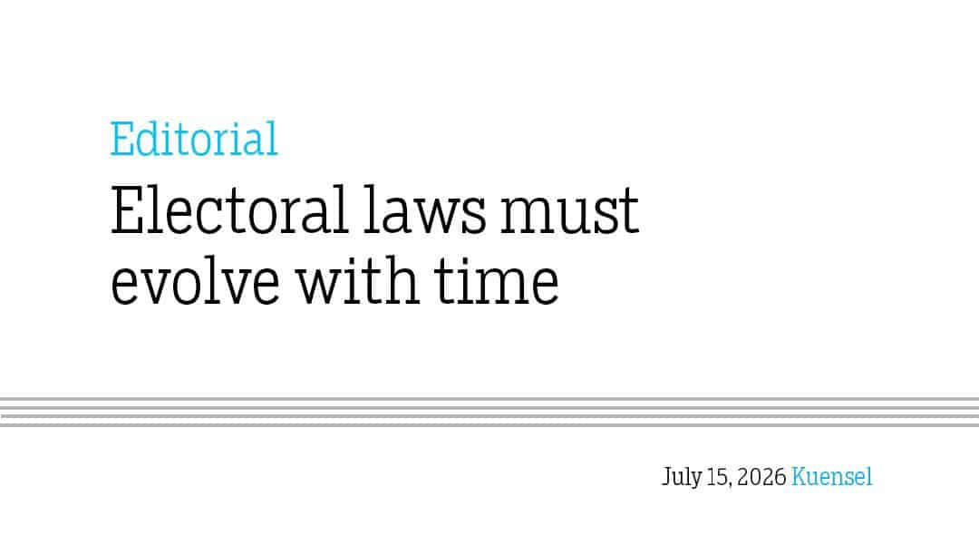 Electoral Laws: Adapting to Modern Needs