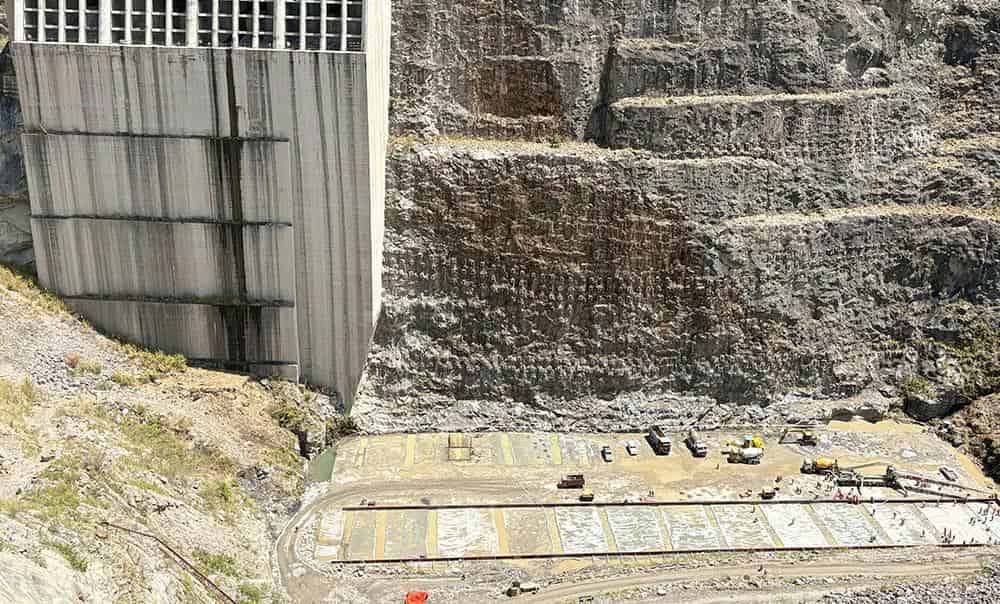 P-I Dam Construction Resumes After Delays