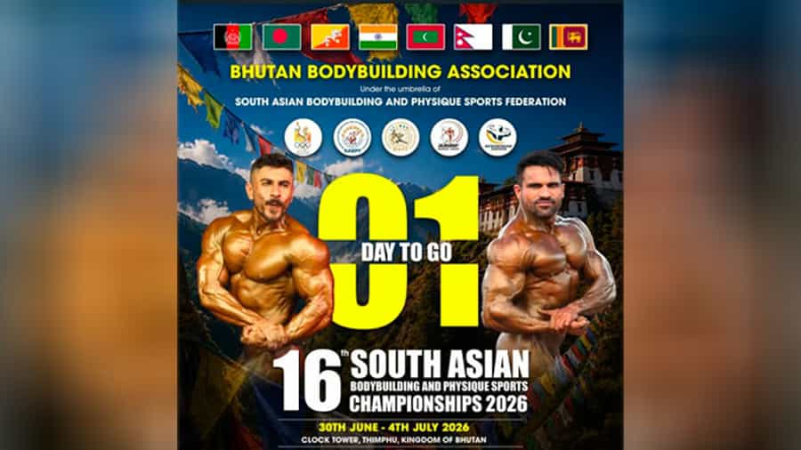 Thimphu Hosts 16th South Asian Bodybuilding Event