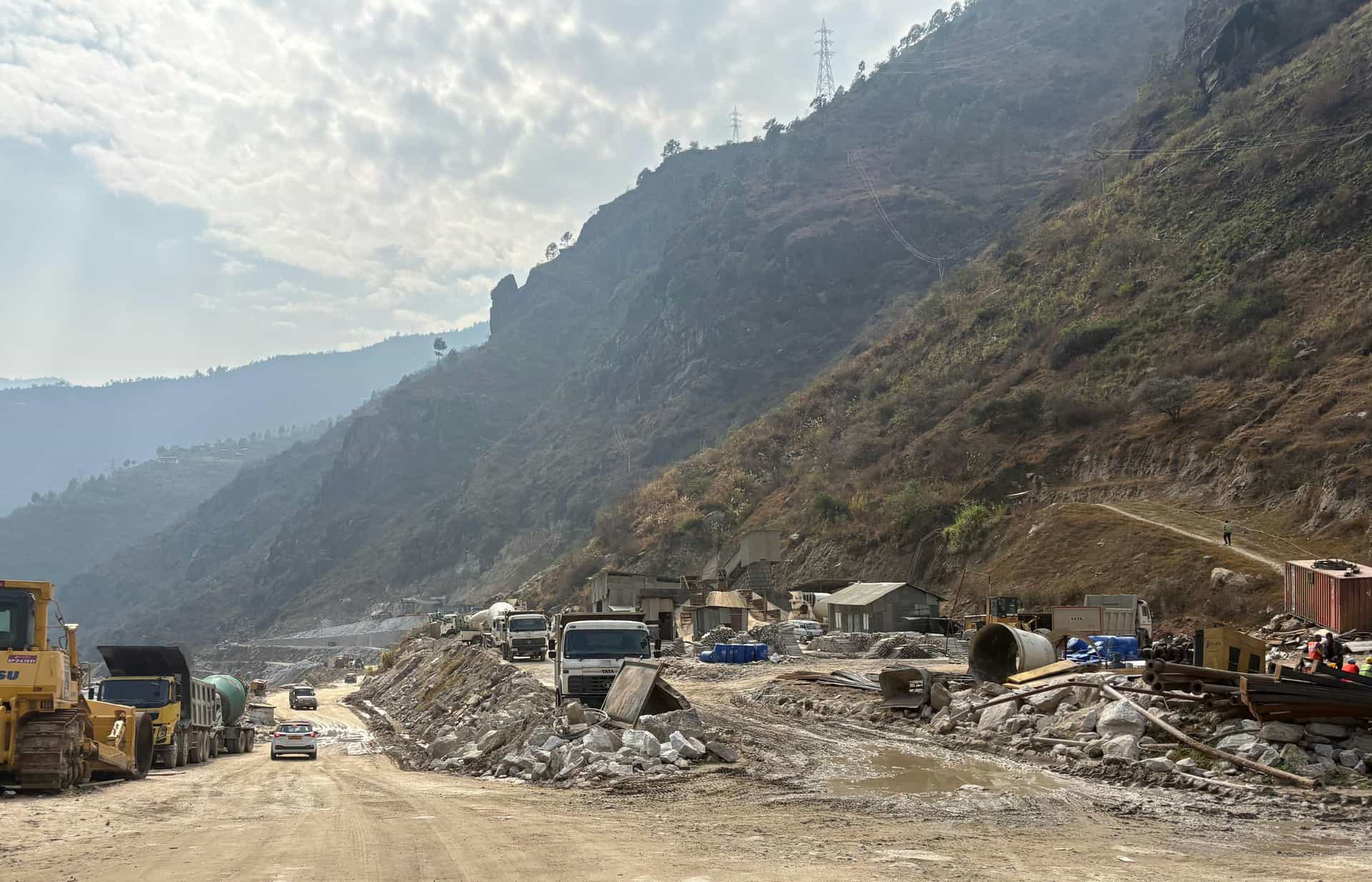 Khorlochhu Hydro Project Reaches 15% Completion Milestone
