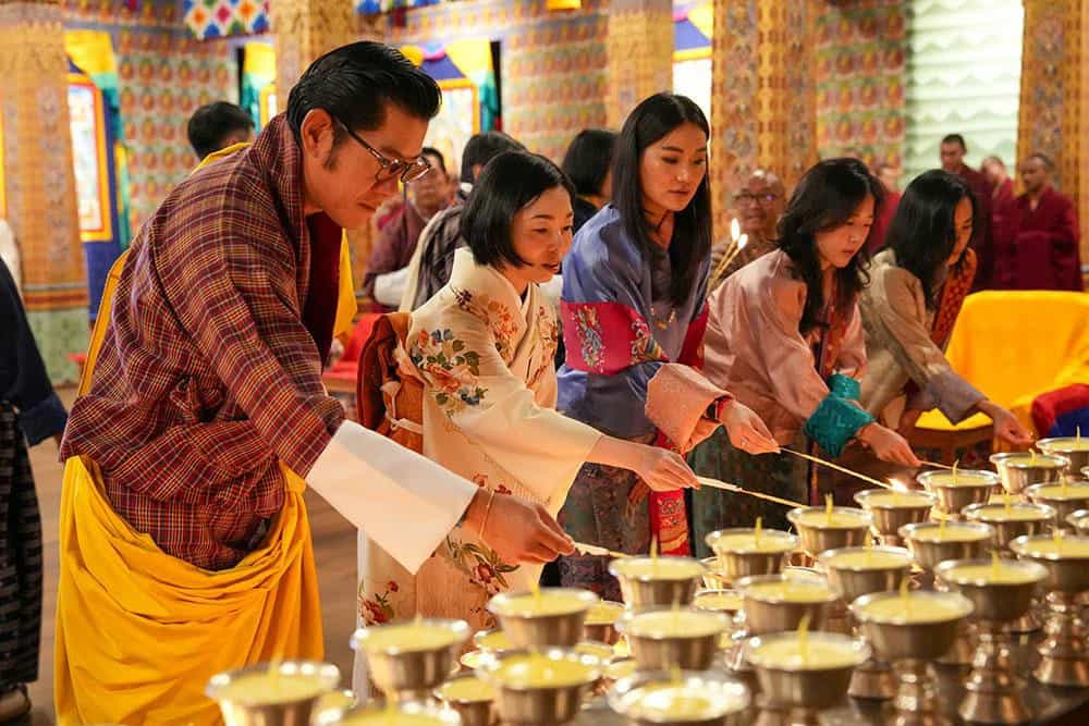 Royal Audience: Princess Akiko Meets Bhutan's Majesties
