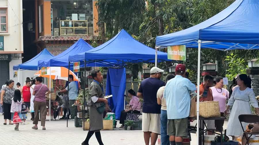 Phuentshogling Market Thrives with Fresh Produce