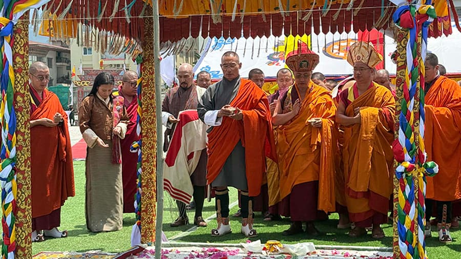 Phuentshogling's Modern Stadium Begins Construction