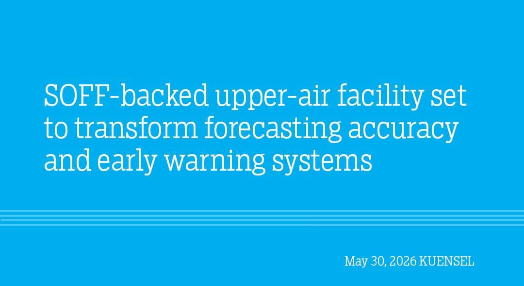 Transforming Forecasting: Bhutan's SOFF Facility