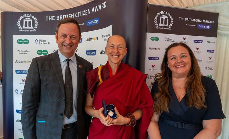 Ani Pema Deki Honored with British Citizen Award