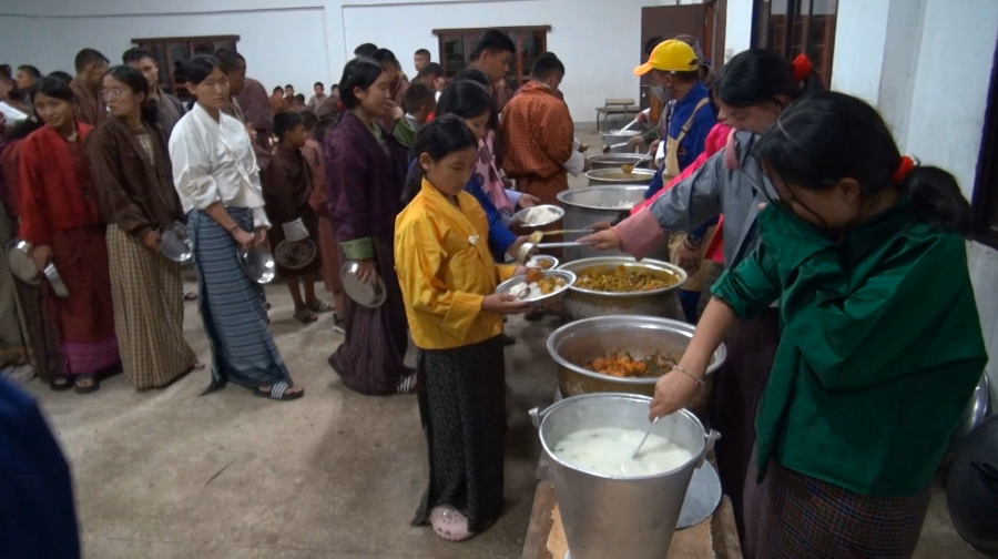 Local Produce Connects Gongthung Farms and School