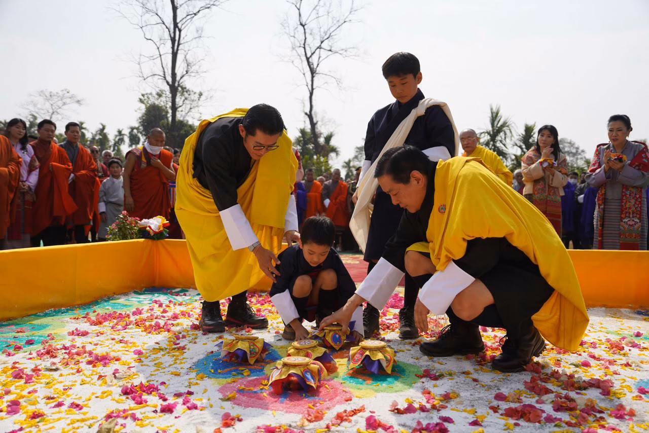 Stupas, Mindfulness and Building Bhutan's Futuristic Vision