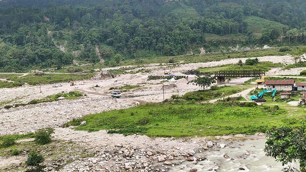Bridge Delays Threaten Samtse Gewogs' Connectivity