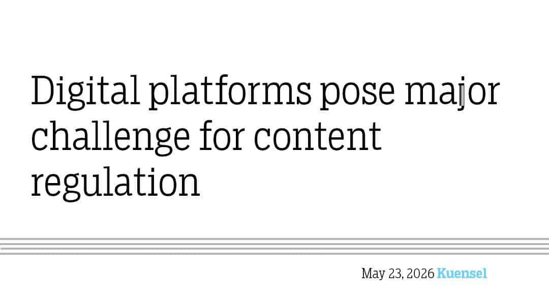 Regulating Digital Platforms: A Growing Challenge