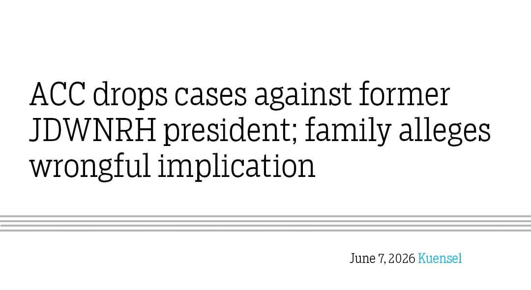 ACC Drops Charges; Family Claims Wrongful Accusation