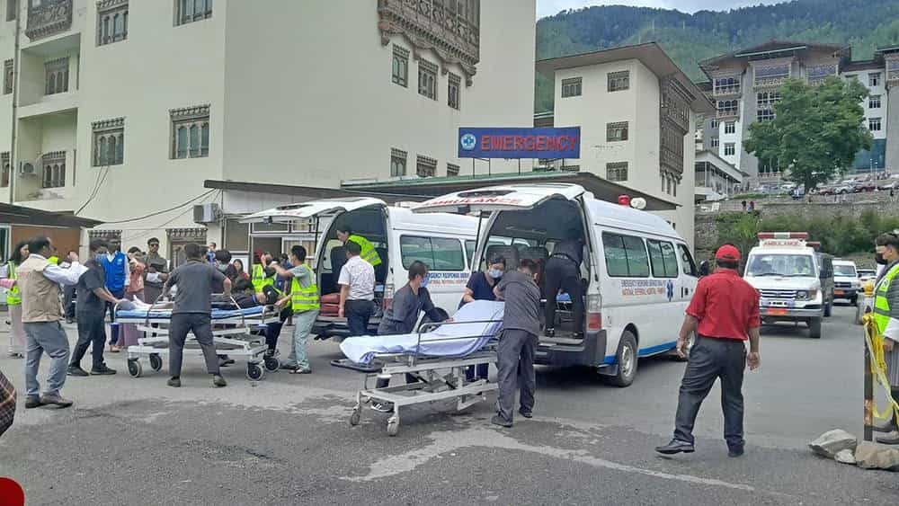 Thimphu's Earthquake Drill Tests Readiness