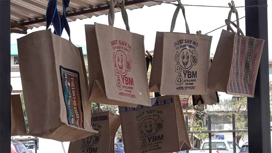 Jute Bags to Reduce Plastic Waste in Gelephu