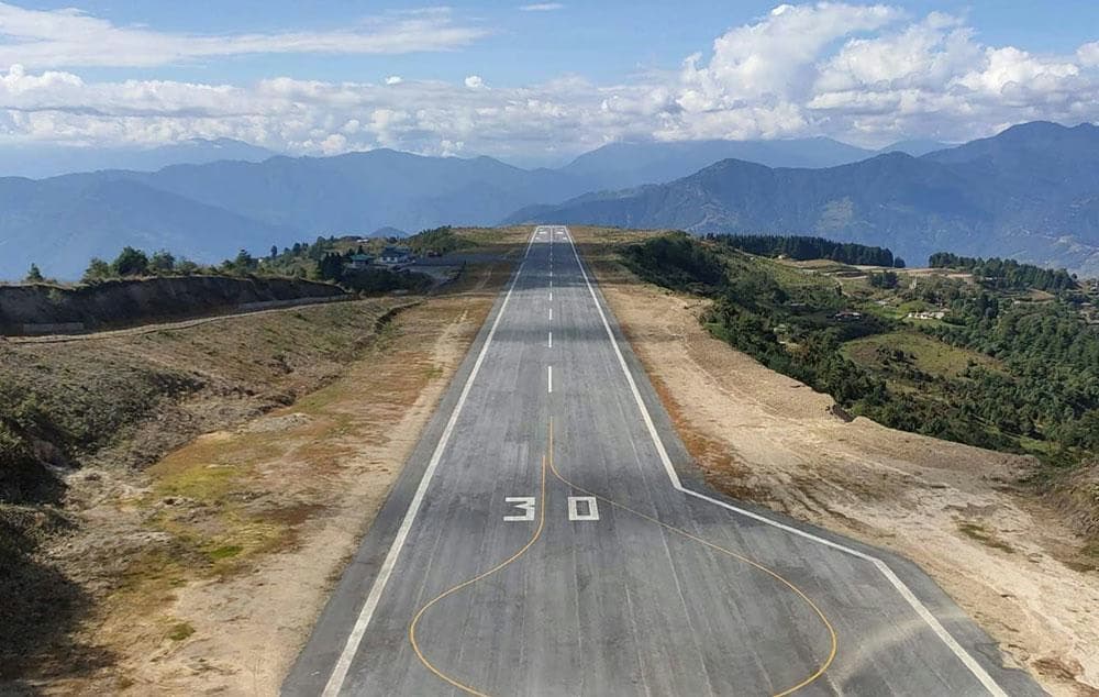 Yonphula Airport's New Runway Lighting Plan