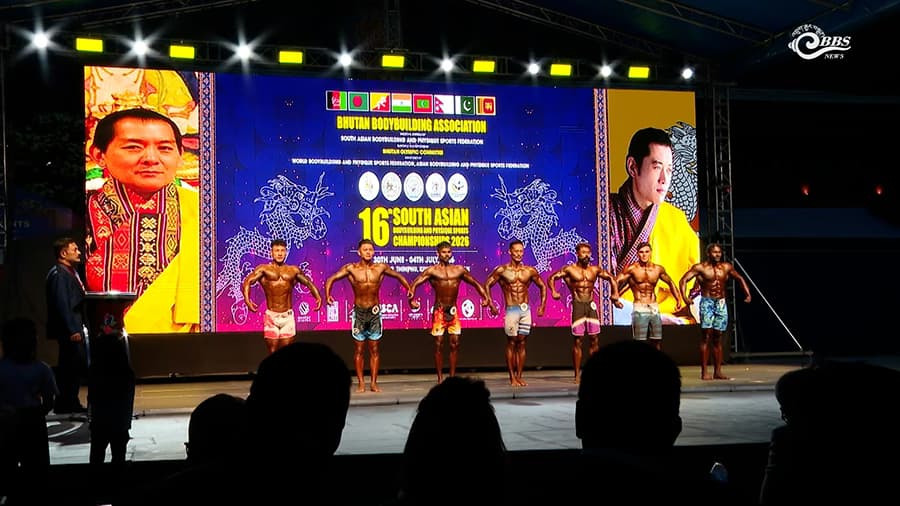 Bhutan Shines at Bodybuilding Championship