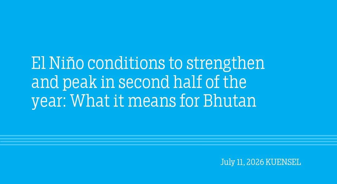 El Niño's Impact on Bhutan: What to Expect 🌧️
