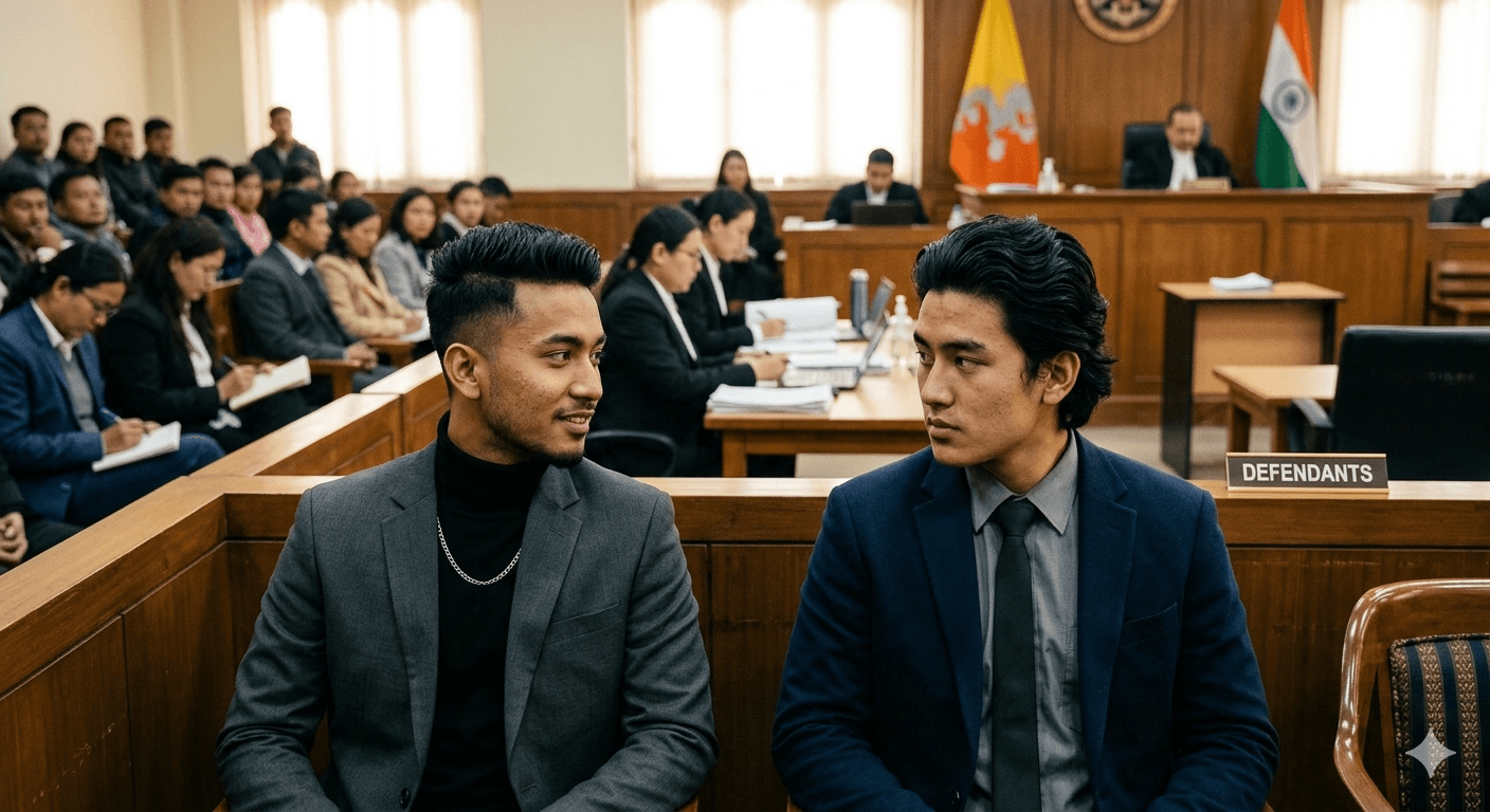 Rapper Cutie and Kelden Dorji's Court Date Sparks Attention
