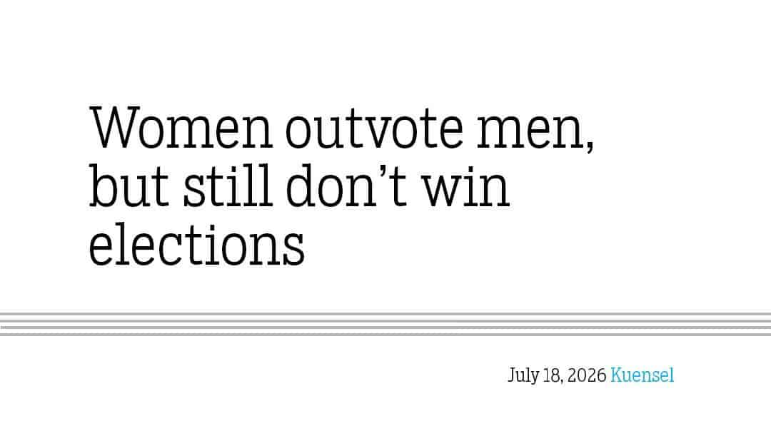 Why Women Outvote Men but Still Lose Elections