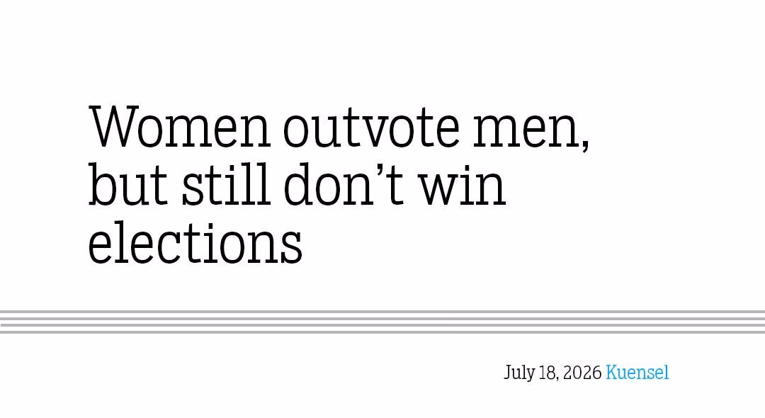 Why Women Outvote Men but Still Lose Elections