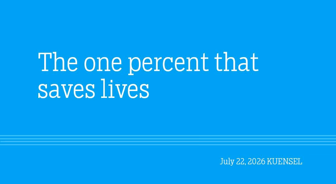 The One Percent Health Contribution's Impact