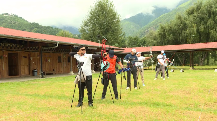 Bhutan's Compound Archery Team Departs for Asian Games