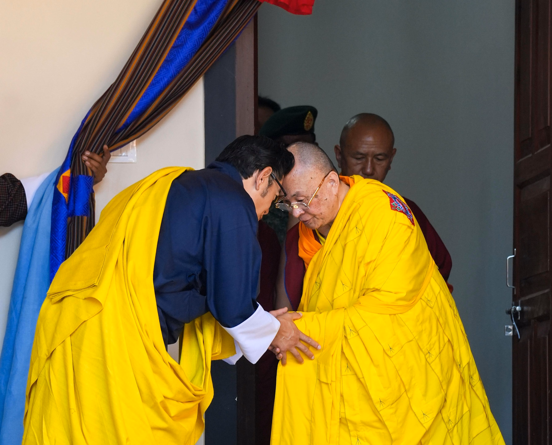Royal Family Leads Historic 108 Jangchub Chortens Raising