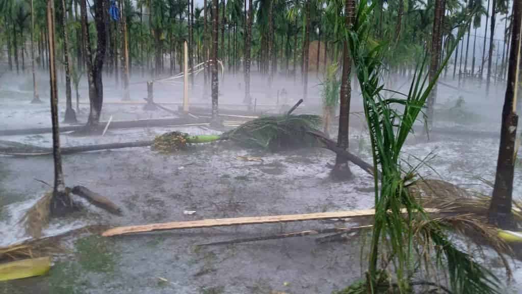 Hailstorm Wreaks Havoc in Sarpang