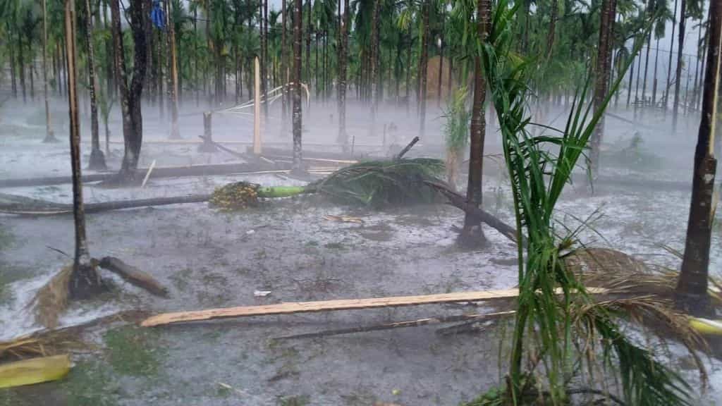 Hailstorm Wreaks Havoc in Sarpang