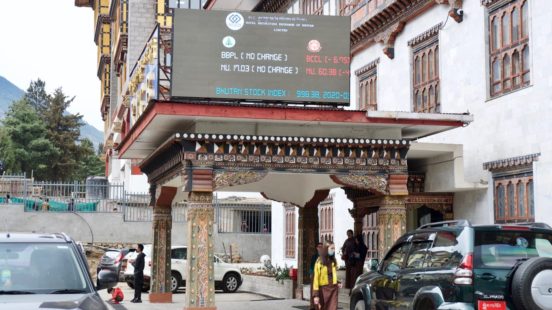 Bhutan Stock Market Shows Volatility as Index Declines Amid Mixed Corporate Performance